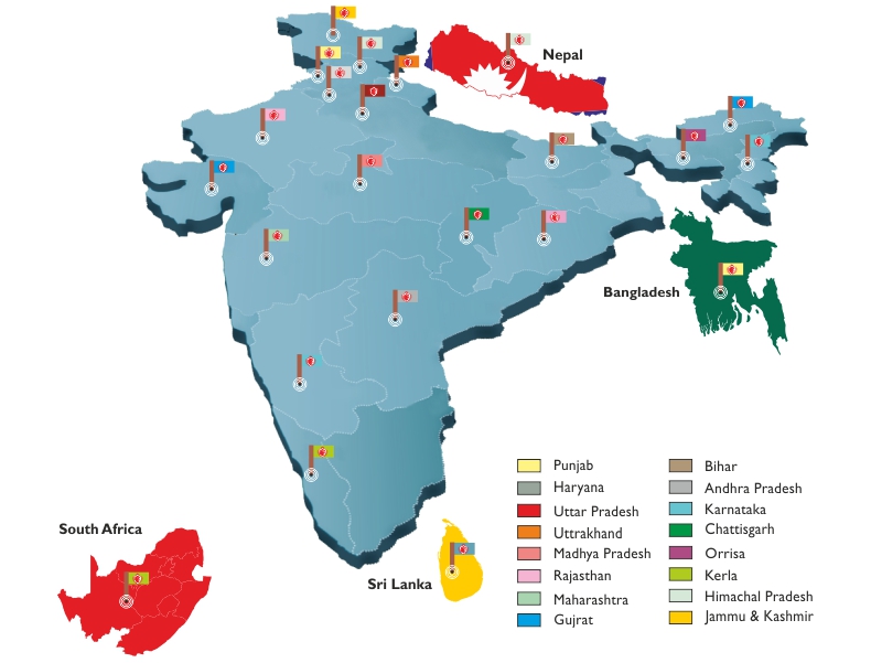 Rolling Mill Rolls Global Presence